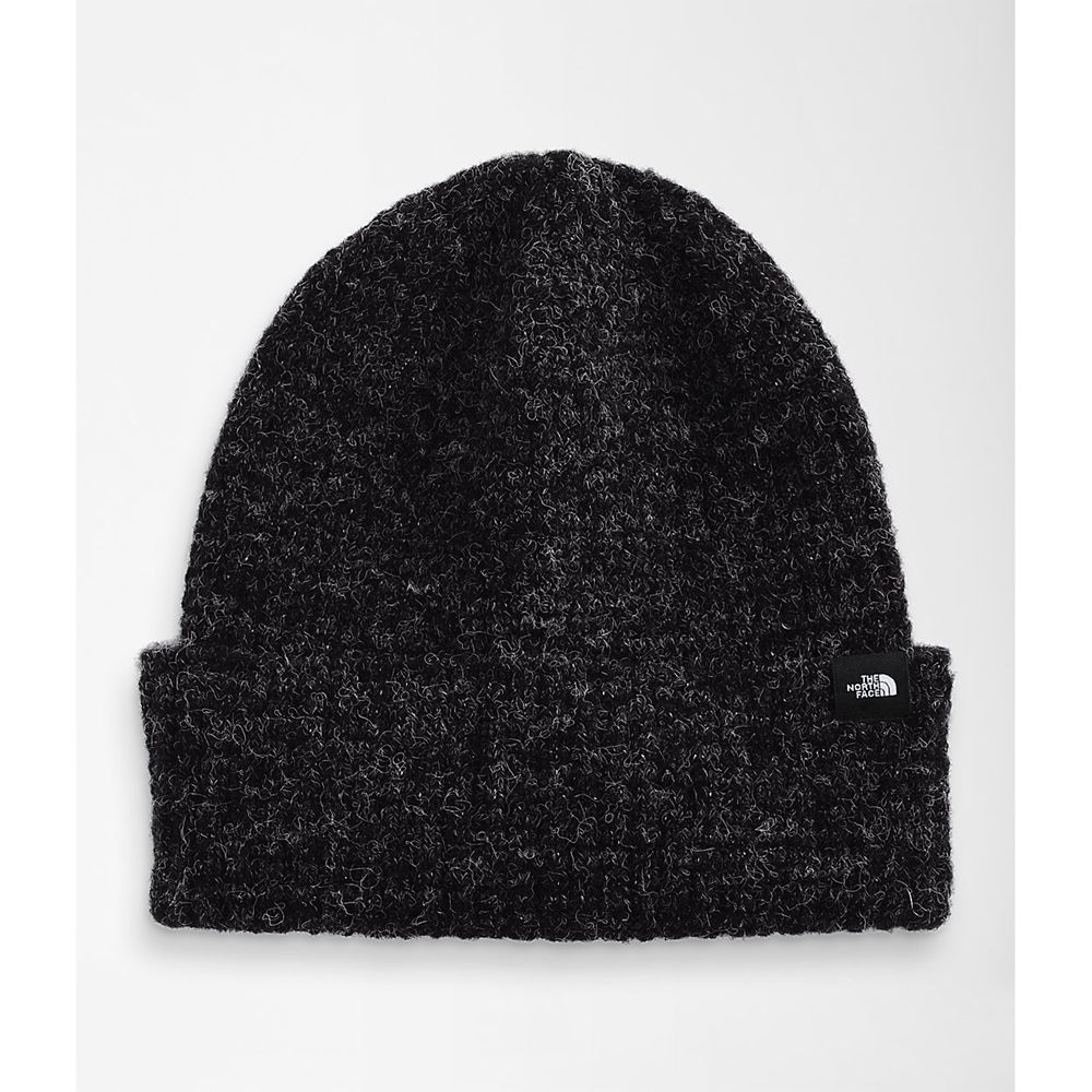 The North Face Beanies Mens Australia - The North Face Sweater Faux Paca Black (BPG-478250)